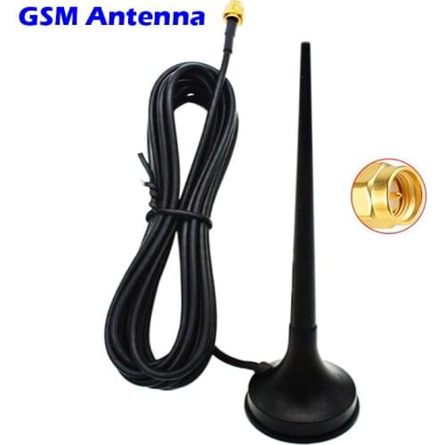 2G 3G CDMA Antenna 3dbi OMNI Aerial Magnetic Base 3 Meters Cable For Repeater Radio Scanner M2M Controller Gate Opener GPRS RTU