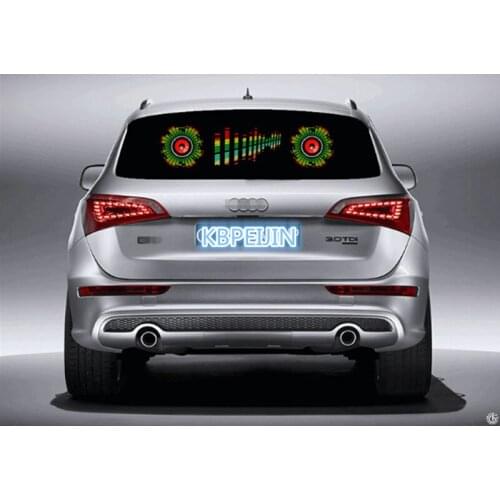 Car styling neon light car LED music Rhythm sticker for SUZUKI vitara swift sx4 jimny grand vitara 2016 accessories 90*25cm