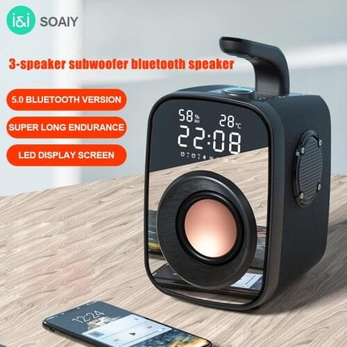Bluetooth Speaker Portable Outdoor Home Big Power Wireless Stereo Subwoofer Heavy Bass Speakers Sound Box Support FM Radio TF