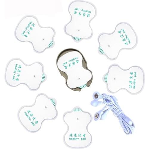 Charmlove 8Pcs Electric Shock Physiotherapy Massage Patch Medical Themed Toys Pads Electro Shock Sex Toys Massagers Accessories