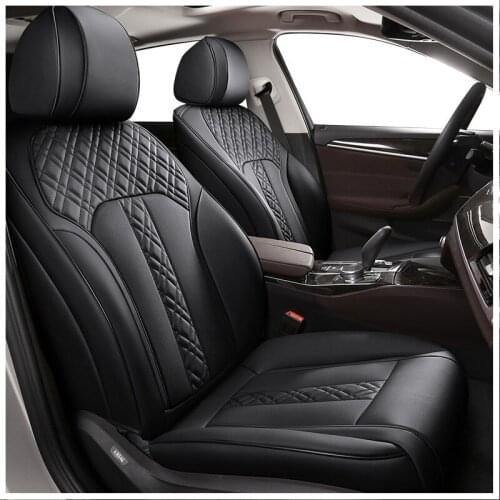 ZHOUSHENGLEE Custom Leather car seat covers For Ford Everest Territory Explorer Mustang Ranger Automobiles Seat Covers car seats