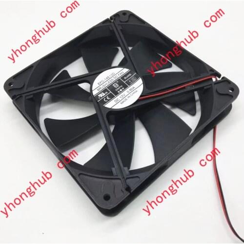 DWPH EFC-14E12D DC 12V 0.80A 140x140x25mm 2-Wire Server Cooling Fan