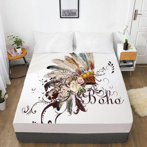 Elastic fitted sheet bed sheet With An Elastic Band 150/180/200/160*200 Mattress Cover Double Full Single Bed cover For Home