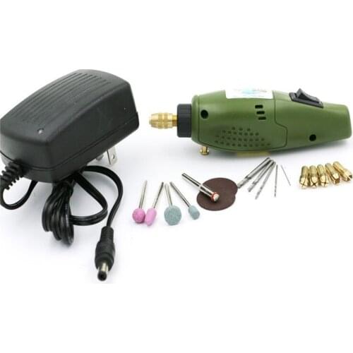 Mini Electric Drill Electric Grinding Set 12V DC Grinding Tool Milling Polishing Drilling Engraving Home Accessories