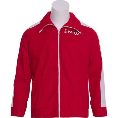 NEON GENESIS EVANGELION Cosplay Costume Jacket EVA Katsuragi Misato Cotton Jacket Coat L321