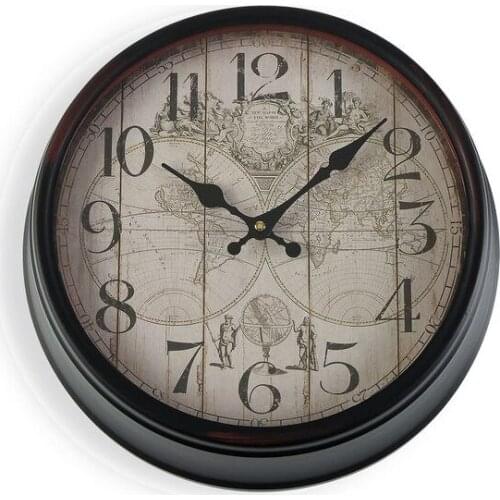 Wall Clock Metal (36 x 12,5 x 36 cm)