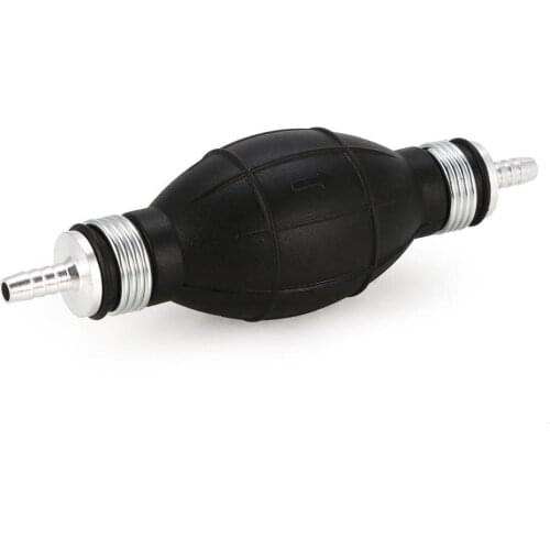 6/8/10/12mm Diesel Fuel Pump Line Hand Water Liquid Primer Bulb Gas Petrol Auto Car Boat Motorcar Transfer Rubber Aluminum