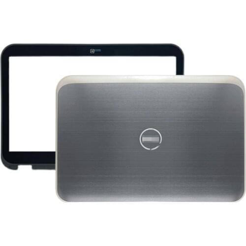 NEW Laptop LCD Back Cover/Front Bezel/Hinges/Palmrest/Bottom Case For DELL inspiron 14Z 5423 05YN8X 5YN8X 0F6GPF A/B Cover Grey