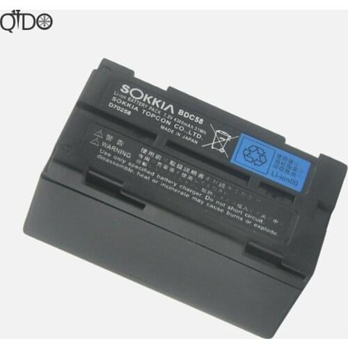 New BDC58 Battery 7.2V/5200mAh for SOKKIA Total Station and GPS Samsung battery core