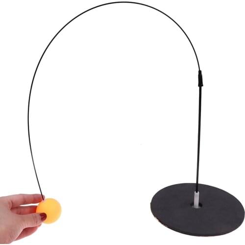 Portable Ping Pong Training Tool Soft Shaft Professional Practice Trainer Self-study Machine Table Tennis Ball Set Home Exercise