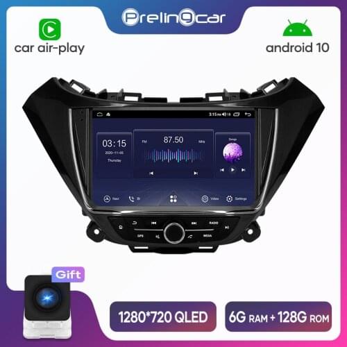 Prelingcar Android 10.0 System Car IPS Touch Screen Stereo For Chevrolet Malibu 2016-2017 years player Stereo DSP