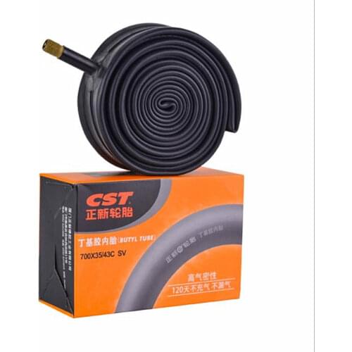 Cst Bicycle Tube 700*20C/23C/25C/28C/32C/35C/38C/40C Presta Valve French/Presta Valve tire Inner Tire Fixie Tube