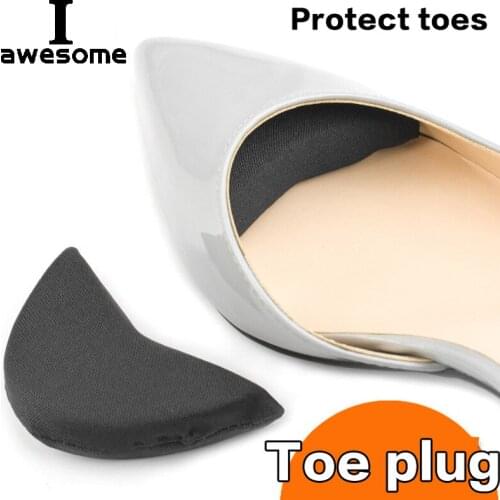 2Pcs 1Pairs Soft Sponge Insole Cushion Front Foot Shoe Pads High Heel Metatarsal Shoe Insert Comfortable Relax Fill Empty Space