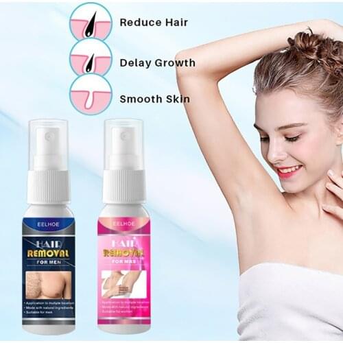 20/50ML Powerful Hair Removal Spray for Women Men Beard Depilatory Painless Hair Bikini Arm Legs Armpit Outdoor Travel
