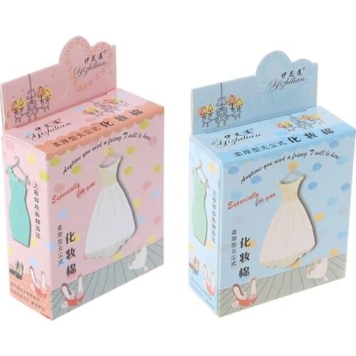 50Pcs Care Face Facial Wash nature Cotton Pads Cosmetic Makeup Health Skin C1FF