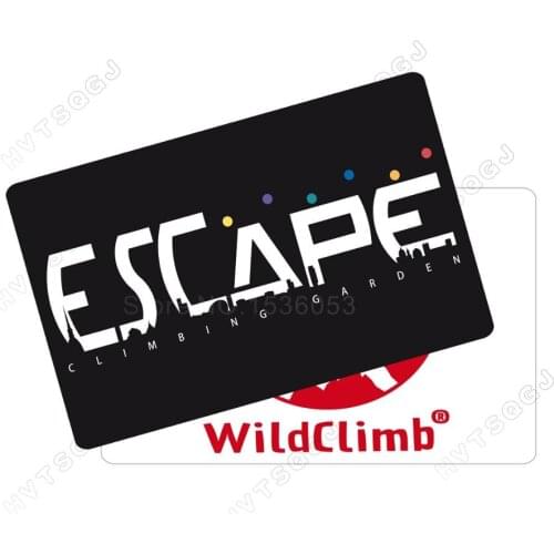 100pcs/lot customized logo printed Blank card thin pvc Card RFID ID Smart Card tk4100 business card