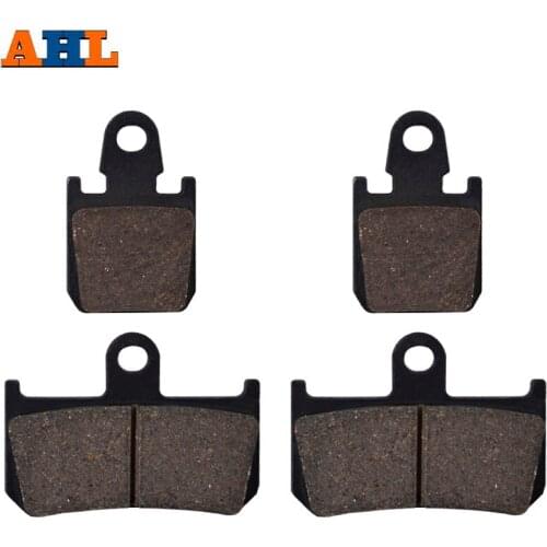 AHL Motorcycle Front Brake Pads Brake Disks For YAMAHA YZFR1 YZF R1 2007-2013 MT-01 MT01 2007-2010 XV1700 V-Max (2S3) MT-01S