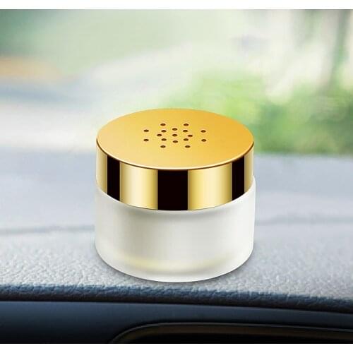 Car Air Freshener Solid Balm Ornament Perfume Smell Odor Diffuser Automotive Interior Decoration Deodorant Home Scent Freshener