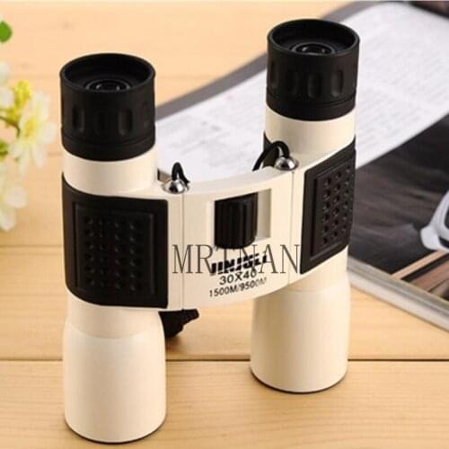 30X40 Binoculars Military Powerful Professional Binoculars Folding Mini Binoculars Zoom BAK4 Optical Hunting Outdoor Accessories