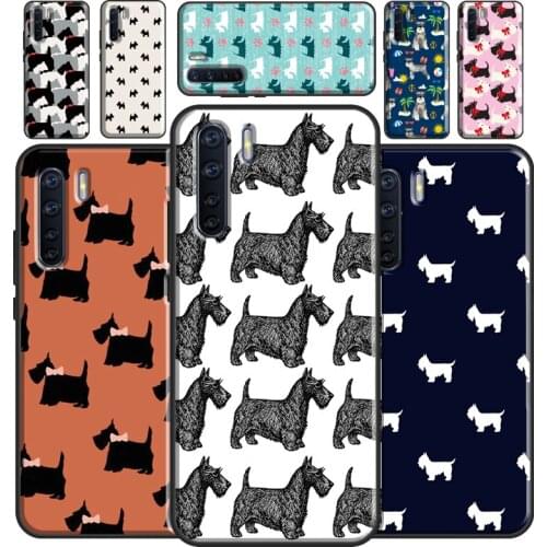 Scottish Terrier Dog Case For OPPO A31 A53 A5 A9 2020 A52 A72 A83 A91 A93 A15 A3S A5S A1K Reno2 Z Phone Cover