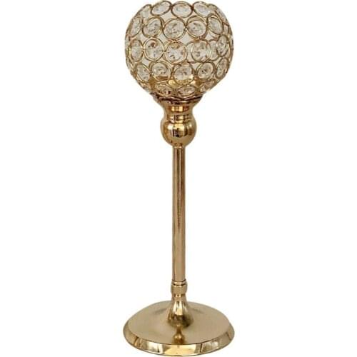 Hot Sale 50% Hollow Candle Holder Metal Candlestick Festival Wedding Party Decoration Desktop Ornament Candlesticks Home Decor