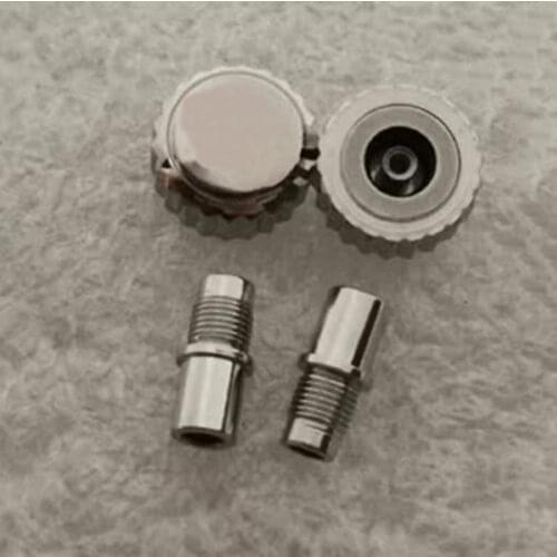 Stainless Steel Watch Crowns For Omega Speedmaster 326.30.40.50 Watch , Watch Accessories