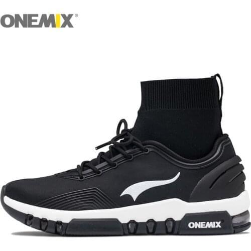 ONEMIX Mens Sneakers Air Cushion Sneakers Light Breathable Soft Insole For Outdoor Trekking Walking Running Sneakers