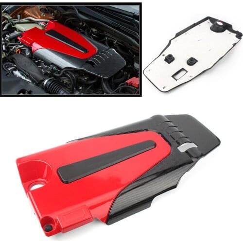 Car Engine Cover Bonnet Hood Cover For Honda Civic 1.5T 2016 2017 2018 ABS Plastic Carbon Fiber Look