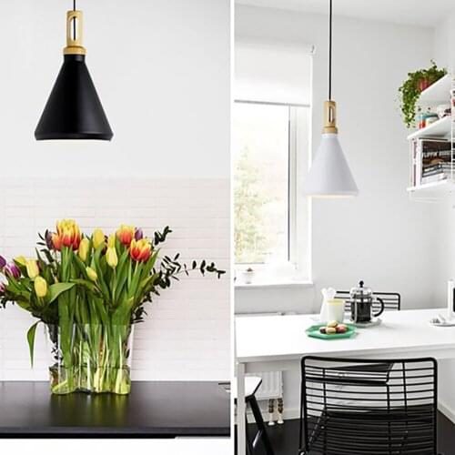 Lampshade Decorative-Lamps Pendant-Light Retro-Style Industrial Kitchen Vintage Restaurant