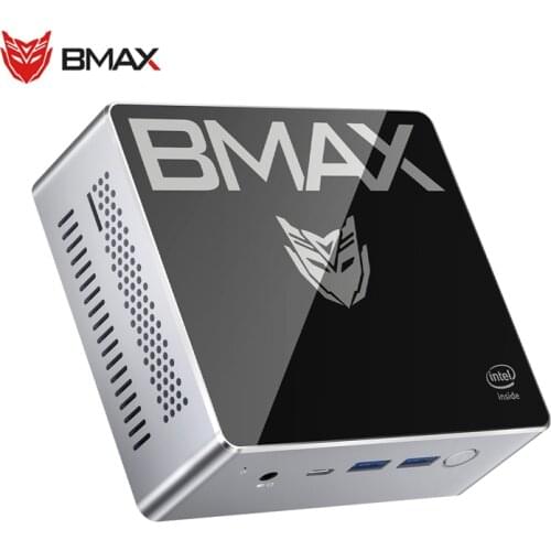 BMAX B2 Plus MINI PC Intel Celeron J4115 8GB DDR4 128GB SSD Intel 9th Gen UHD Graphics 600 BT5.0 Win10 WiFI Office MINI Host