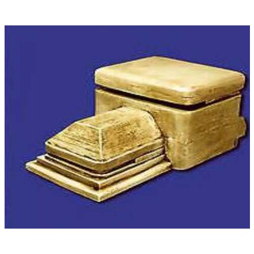 German small resin warning bunker during World War II 1:35