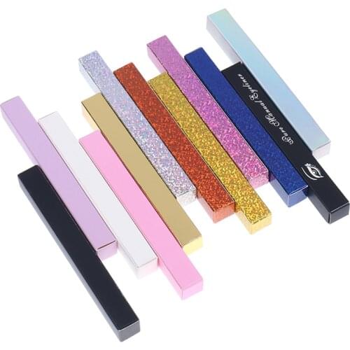10Pcs/lot Eyeliner Packaging Paper Box Lipstick Pen Package Box Sample Eyeliner Gift Box 1.5*14.5cm