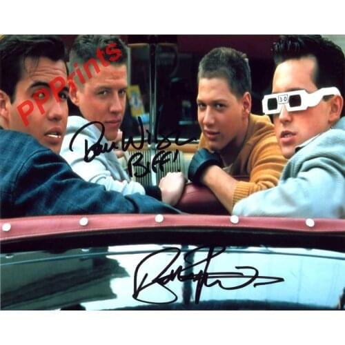 BACK TO THE FUTURE SIGNED PHOTO Art Film Print Silk Poster Home Wall Decor 24x36inch