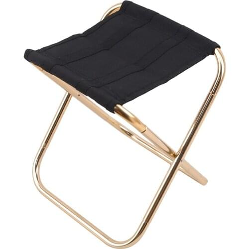 Folding Fishing Chair Lightweight Picnic Camping Chair Foldable Aluminium Cloth Outdoor Portable Easy To Carry Outdoor Furniture