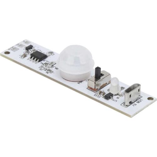 Welding screens Weld screen Infrared Sensor Module ABS USB Rechargeable Circuit Board for Wardrobe Kitchen DC5V Weld screens