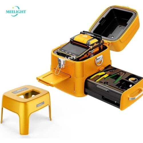 FTTH AI-9 Fiber Fusion Splicer Automatic Fiber Melting Machine Multi-Function Toolbox Stool Optical Fiber Cutting Knife VFL OPM