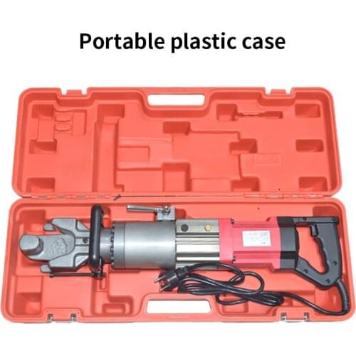 1PC Portable Electric Ateel Bending Machine HRB-16A Rebar Bending Hydraulic Machine Bendable Bar Diameter 220V/110V