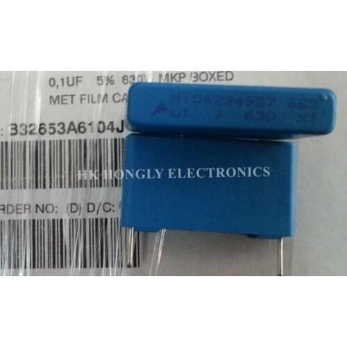 10PCS B32653 653 630V U1 U33 U47 U68 J=5% K=10% 0.1UF 0.33UF 0.47UF 0.68UF P=22.5mm MET FILM CAPACITOR