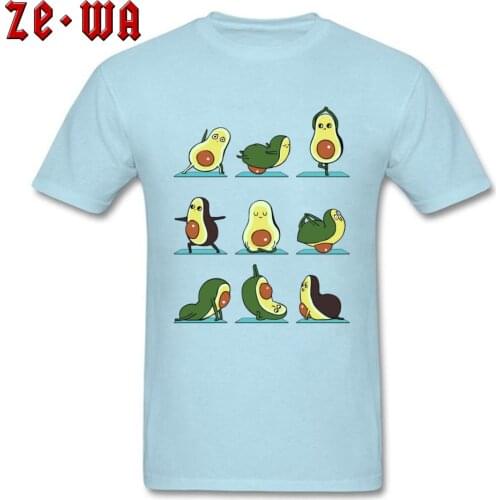 Avocado Take Exercise Newest Personalized Tops T Shirt Make A Buyer Tees Men 100% Cotton Fashion Leisure Tops T-Shirt Online