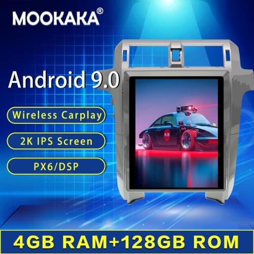 Car Multimedia Player Android Px6 Tesla Screen For Lexus GX400 GX460 2010 2011 - 2019 Stereo Audio Radio Autoradio GPS Head Unit