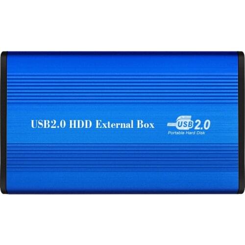 USB2.0 to IDE Hard Disk Case 2.5'' IDE HDD Enclosure Portable Hard Disk Box Aluminum Alloy HDD Enclosure HDD case box
