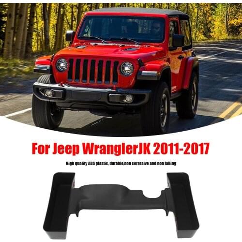 For Jeep Wrangler JK 2011-2017 4-Doors Gear Shift Storage Box Center Console Organizer Tray Stowing Tidying Car Accessories