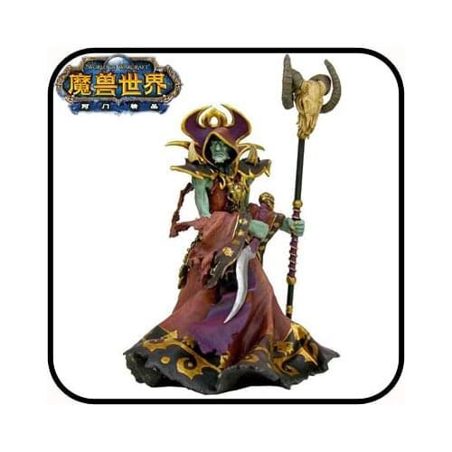 WOW WORLD SERIES 3 Undead Warlock ACTION FIGURES TOY COLLECTION Anime Figure Da Collezione Model Toy