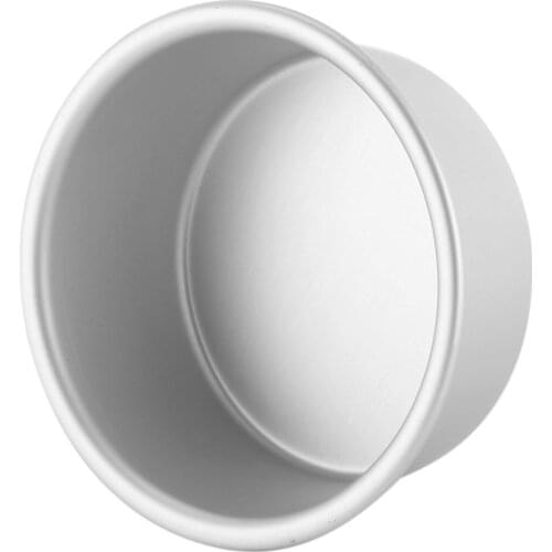 4/6 Inch Round Cake Pans Mold Aluminium Alloy Round DIY Cakes Pastry Mould Non Stick Baking Tin Pan Kitchen Tool