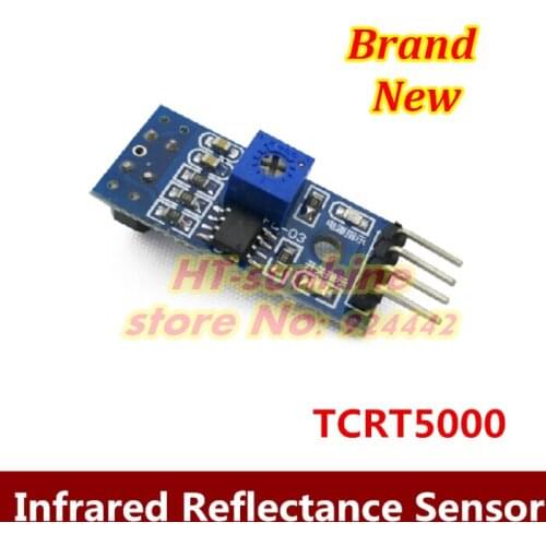 Hot sale 50PCS/LOT TCRT5000 infrared reflectance sensor Obstacle avoidance module tracing sensor tracing module