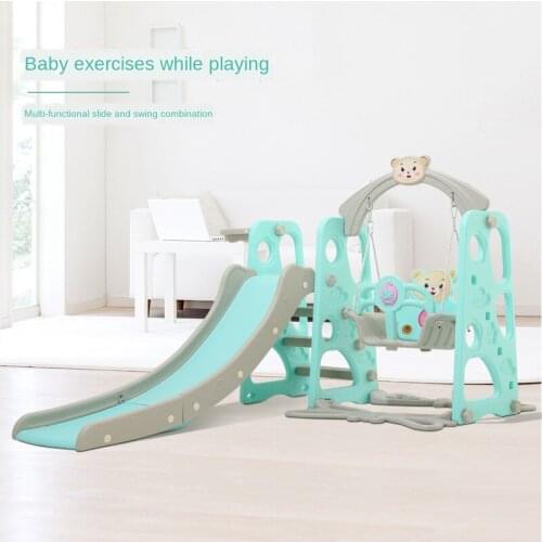 Slide Swing Combination Children Indoor Home Kindergarten Baby Playground Small Children Multi-Function Toys Yard Games