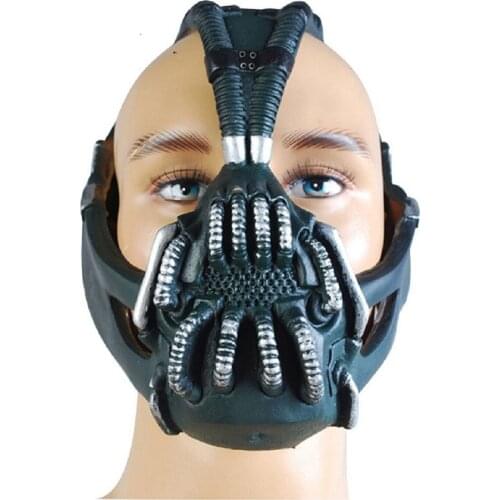 Bane Cosplay Mask The Dark Knight Rises Bane Cosplay Prop Halloween Carnival Masquerade Party Show Prop