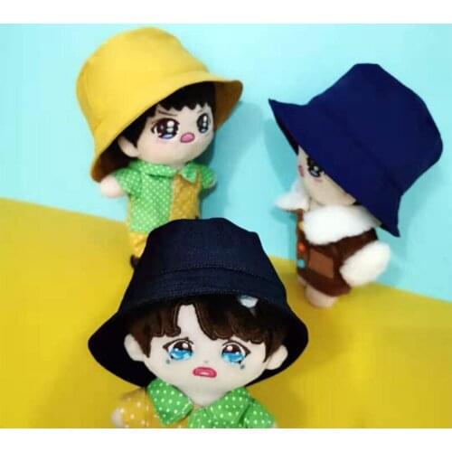[MYKPOP]KPOP Dolls Clothes & Accessories: Bucket Hat for 15cm 20cm doll (without doll) Fans Collection SC20082312