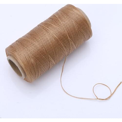 1 Spool Waxed Sewing Thread Extra Strong 150D Polyester Cord DIY Jewelry Making Leather Craft Supplies Shoe Bag Repairing String