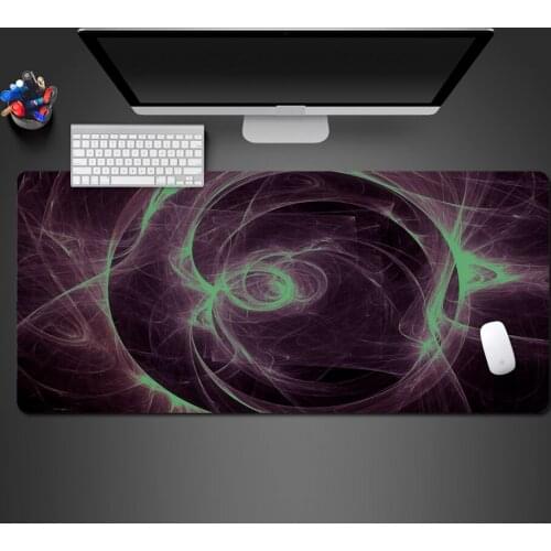 Personalized Purple Abstract Mousepad Best-selling Rubber Washable Players Big Play Pad Fashion Simple Wholesale Game Mat